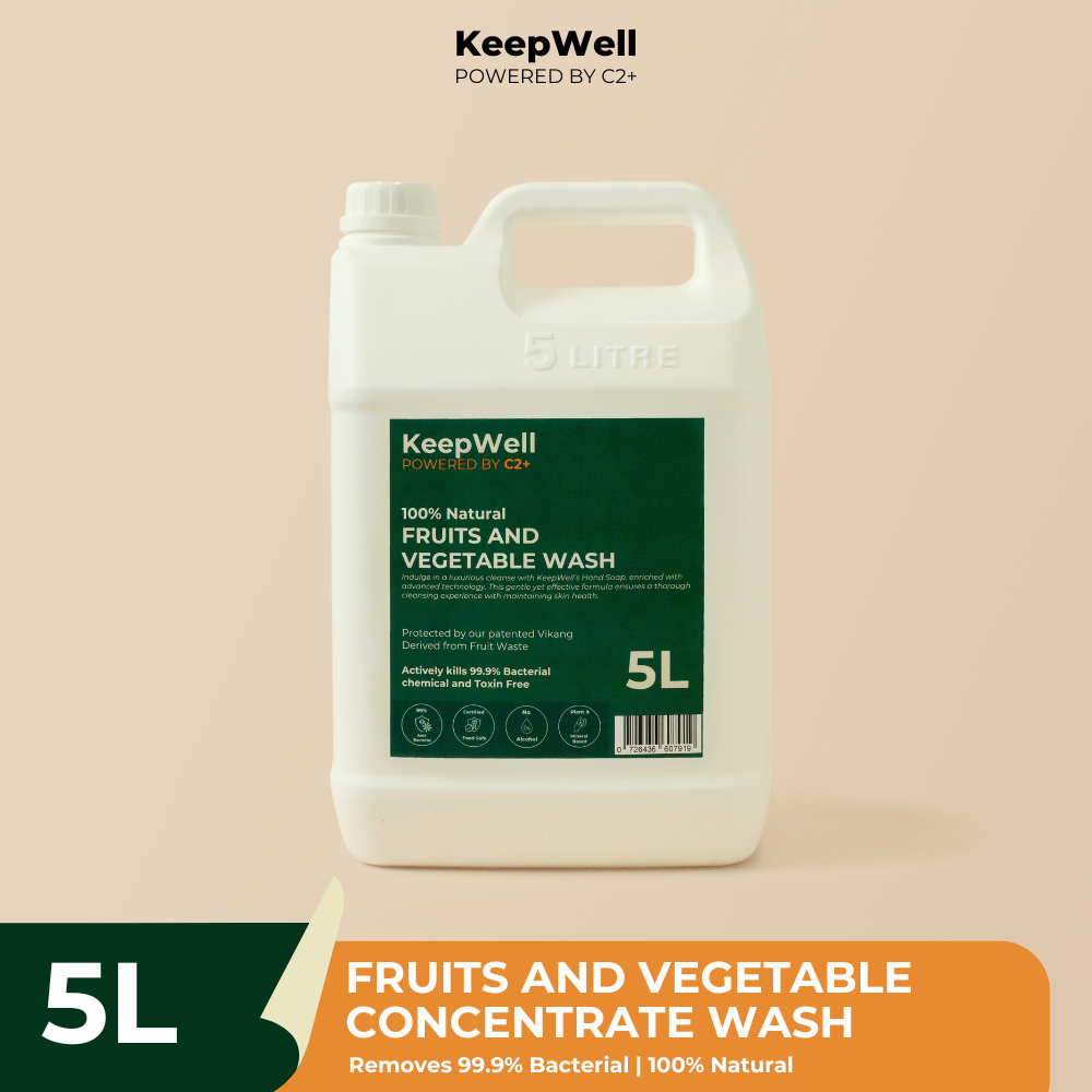 KeepWell All Natural Fruits and Vegetable Wash