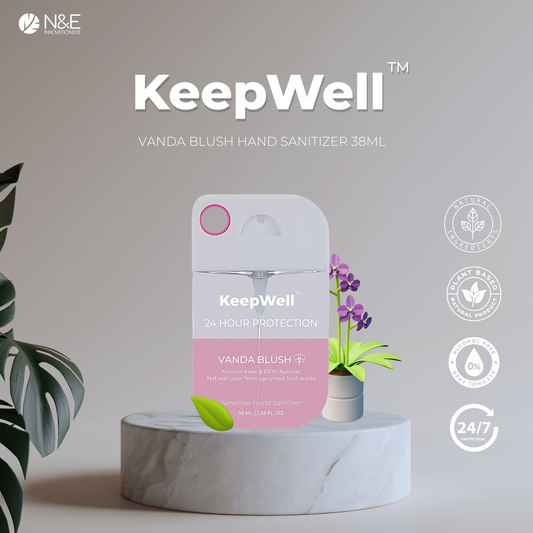 KeepWell Vanda Blush Hand Sanitizer