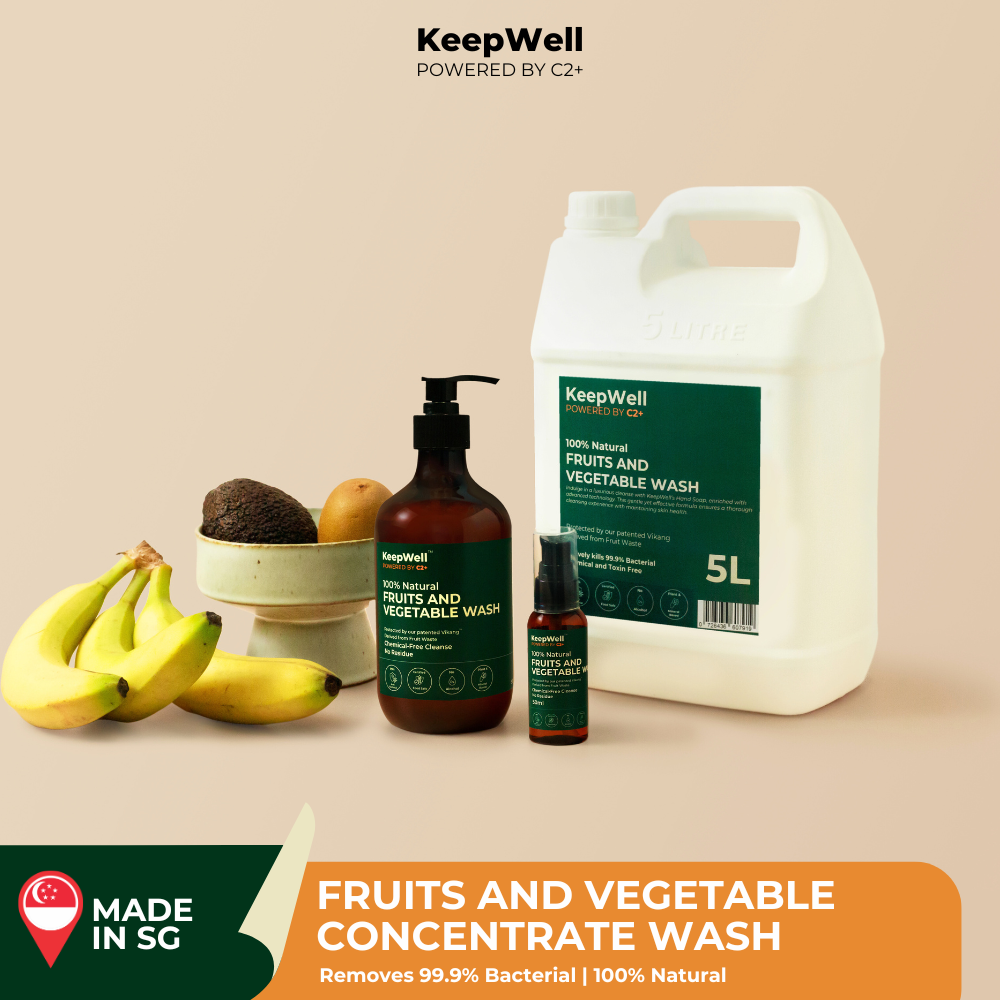 KeepWell All Natural Fruits and Vegetable Wash