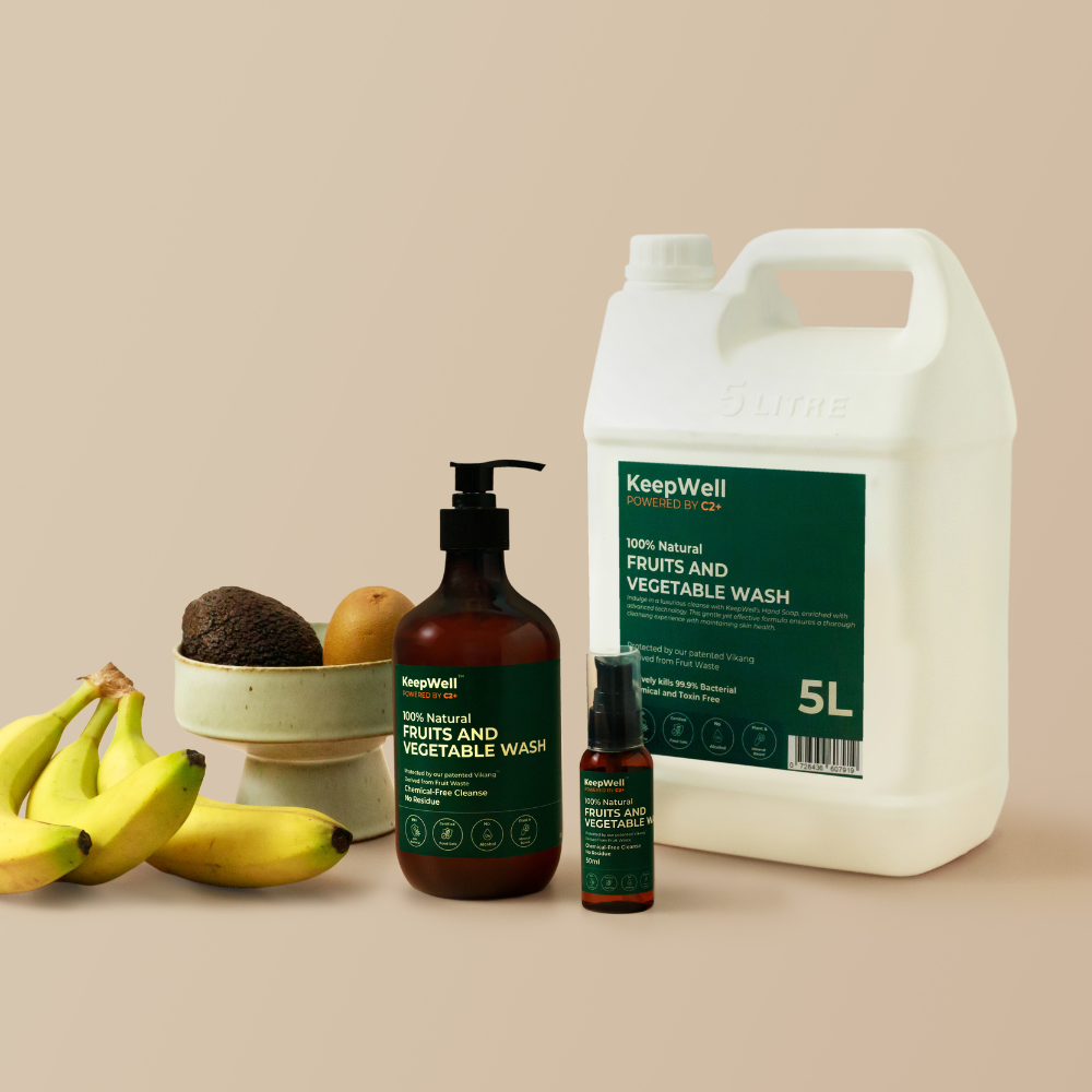 KeepWell All Natural Fruits and Vegetable Wash