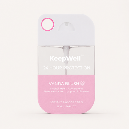 KeepWell Vanda Blush Hand Sanitizer